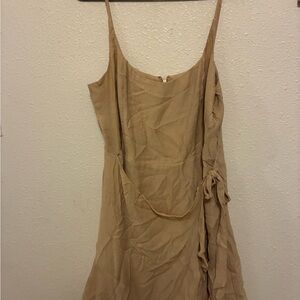 Gianni Bini Beige Sleeveless Dress